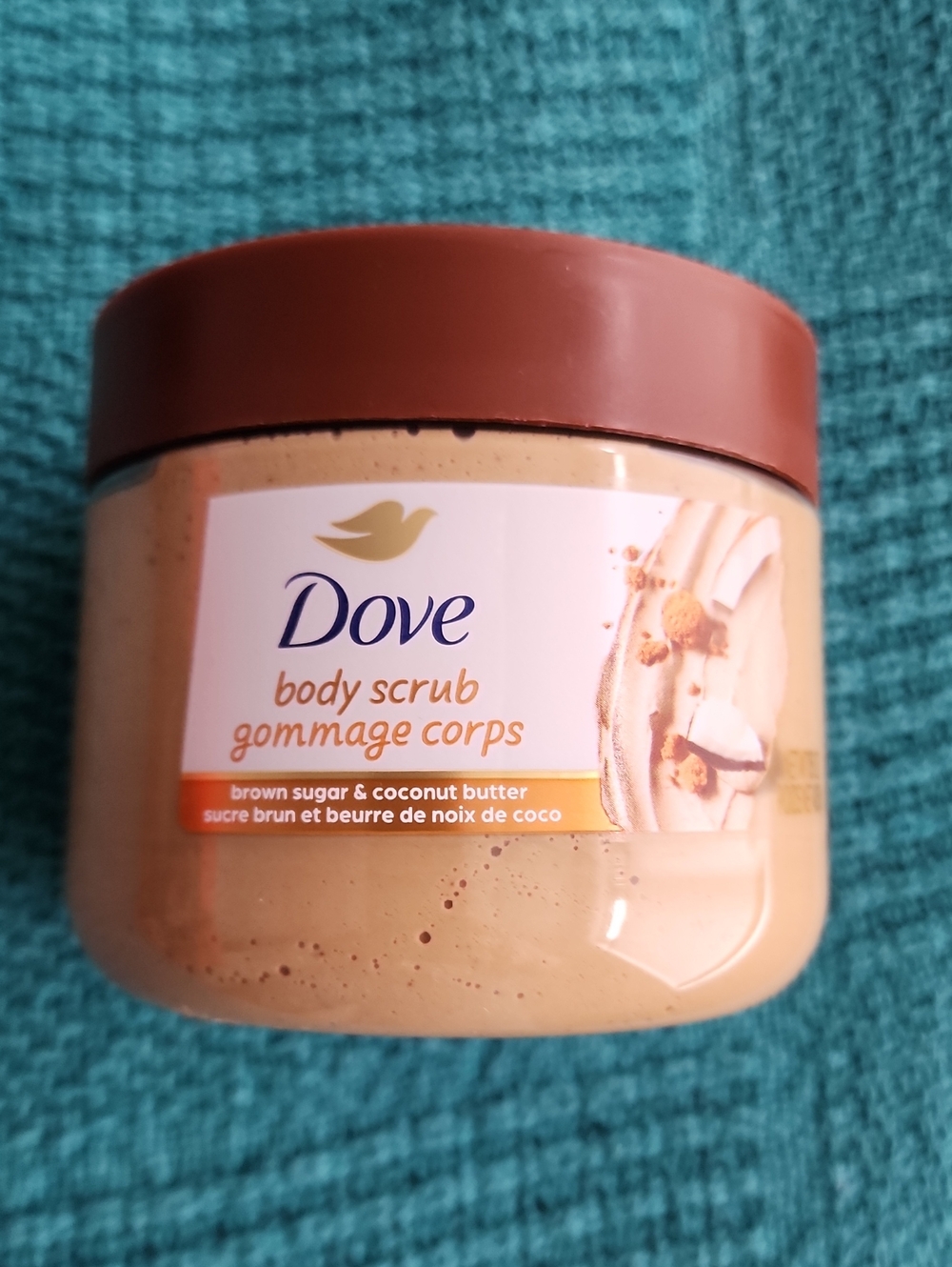 Dove Brown Sugar & Coconut Butter Body Scrub — Brown